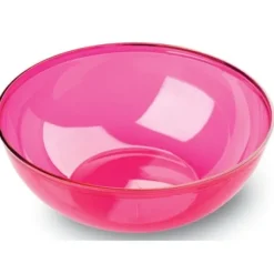 Saladier Plastique R Utilisable Fuchsia 27 Cm