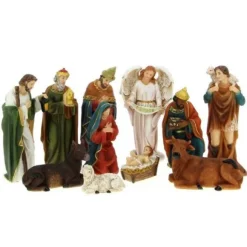 Santon De Noel 20Cm X 11 Pi Ces