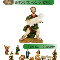Santon De Noel Pas Cher Assortis 11Cm