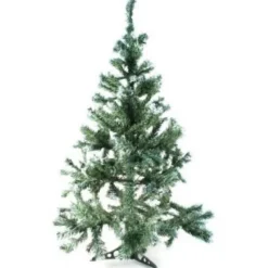 Sapin Artificiel Vert Neige 120 Cm 200 Branches