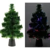 Sapin Fibre Optique 11 Leds Multicolores