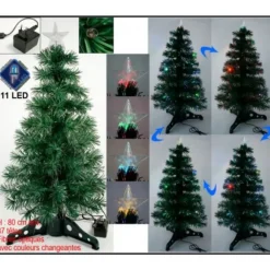 Sapin Optique 11 Leds