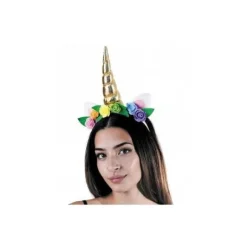 Serre T Te Licorne Dor E Fleurs