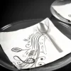 Serviette De Table En Papier Musique Blanc X 20 Pi Ces