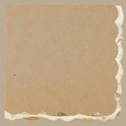 Serviette De Table En Papier Kraft Liser Or X 16