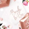 Serviette En Papier Bride To Be Rose Gold