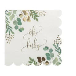 Serviette En Papier Oh Baby X 16 Pi Ces