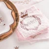 Serviettes En Papier Anniversaire Princesse 25Cm X20 Pi Ces