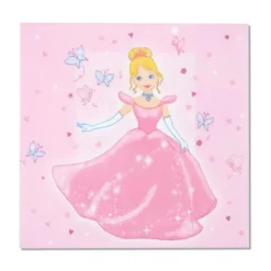 Serviettes Princesse X12Pcs