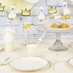 Serviettes 33X33 Cm Jaune Pastel X 16 Pi Ces