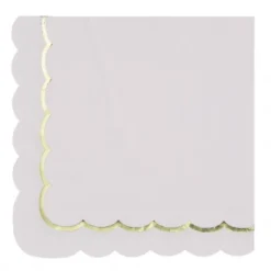 Serviettes 33X33 Cm Pastel Assortis X 16 Pi Ces