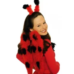 Set Coccinelle En Plume Ailes Et Serre-T Te