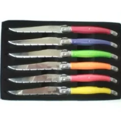 Set De 6 Couteaux Laguiole Pastel