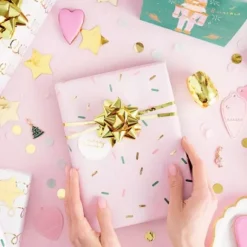 Set De Bolduc Et Etoile Or