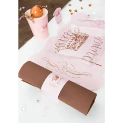 Set De Table Bapt Me Princesse X 6 Pi Ces