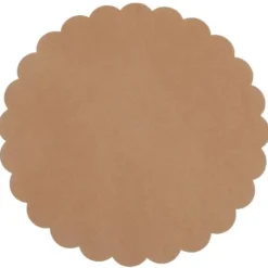 Set De Table Festonn Naturel X 6 Pi Ces