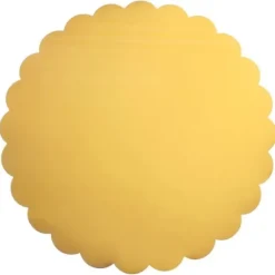 Set De Table Festonn Or X 6 Pi Ces