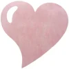 Set De Table Jetable En Forme De Coeur Rose X 50 Pi Ces