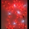 Silhouette P Re Noel Lumineux 72 Led Rouge