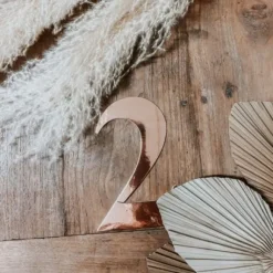 Sticker Chiffre 2 Rose Gold