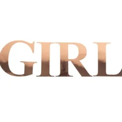 Sticker Girl Rose Gold 15 Cm