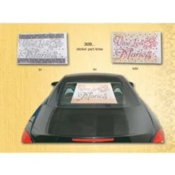 Stickers Vive Les Mari S X 3 Pi Ces