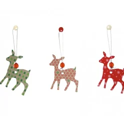 Suspensions Décoratives Noel Faons Suspendre X6 Pi Ces