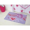 Tapis De Bain Imprim Coeur 50 X 80 Cm