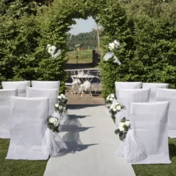 Tapis D'Eglise Lin Blanc G Ant De 15 M Tres