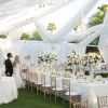 Tenture En Tulle Mariage Pas Cher Blanche 25M
