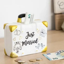 Tirelire Mariage Just Married Original