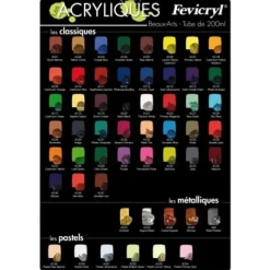 Tube De Peinture Acrylique 200Ml Pastel Brillant Green