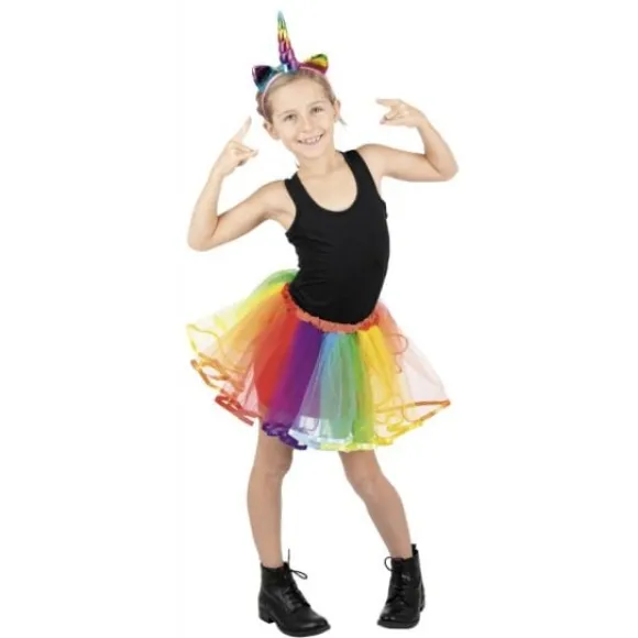 Tutu Multicolore Licorne Enfant