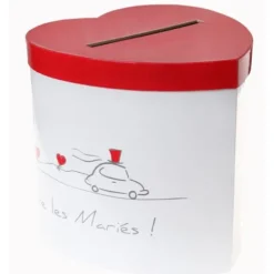 Urne En Forme De Coeur Vive Les Mari S