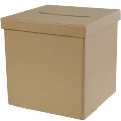 Urne Mariage Carr E Kraft Naturel