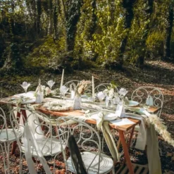 Urne Mariage Theme Eucalyptus Sauge Green