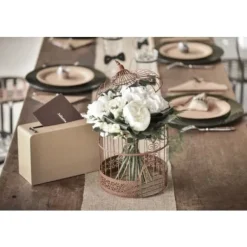 Urne Mariage Valise Ardoise Noire