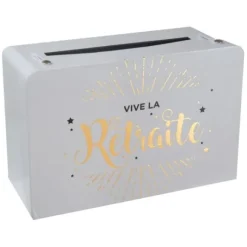 Urne Originale Valise Vive La Retraite