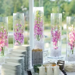 Vase Mariage Cylindrique 60Cm