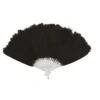 Ventail Plumes Noir 43 Cm