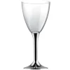 Verre A Vin Plastique Argent Chrome X 20 Pi Ces