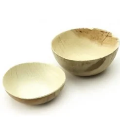 Verrine Ronde Feuille De Palmier X 10 Pi Ces